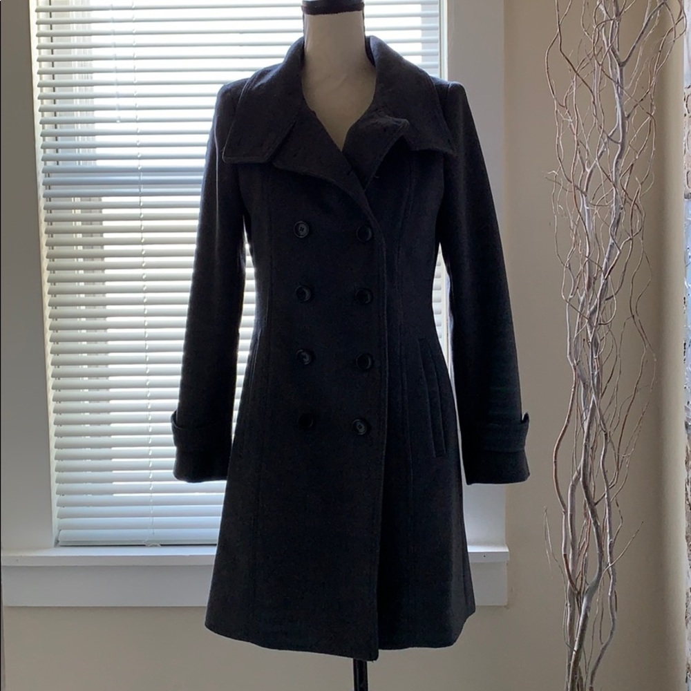 Dark Grey pea coat